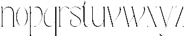 Peskia Light otf (300) Font LOWERCASE