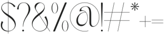 Peskia-Regular otf (400) Font OTHER CHARS