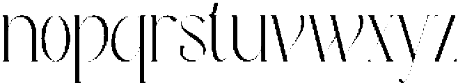 Peskia Variable Regular ttf (400) Font LOWERCASE
