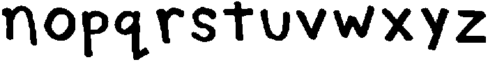 Pestapasta Regular otf (400) Font LOWERCASE