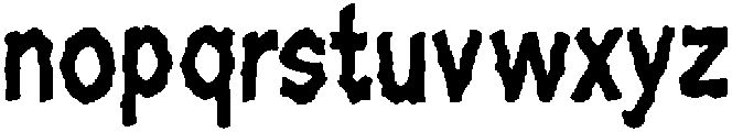 Pesupi ttf (400) Font LOWERCASE