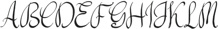 Petal Types Script otf (400) Font UPPERCASE