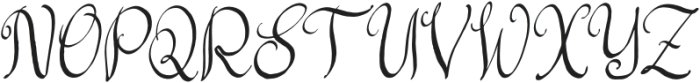 Petal Types Script otf (400) Font UPPERCASE
