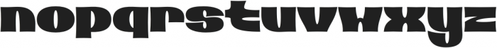 Petale Black otf (900) Font LOWERCASE