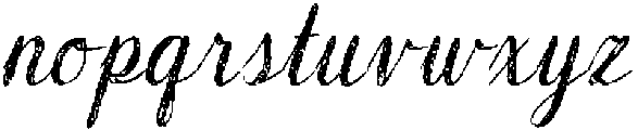 Petalwash Red Regular otf (400) Font LOWERCASE