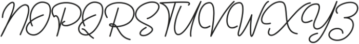 Pether Samantha otf (400) Font UPPERCASE