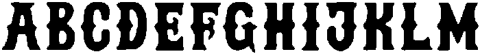 Petit Carnaval Serif Regular otf (400) Font UPPERCASE