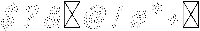 Petit Love Stitch Regular otf (400) Font OTHER CHARS