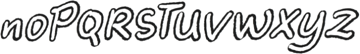 Petite Bray Italic otf (400) Font LOWERCASE