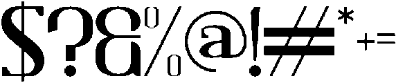 Petravian otf (400) Font OTHER CHARS