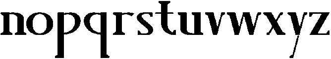 Petravian otf (400) Font LOWERCASE