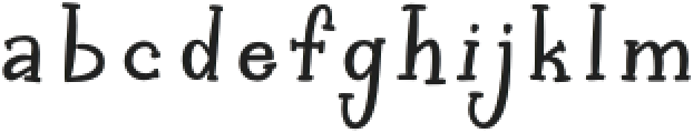 Petunia Serif otf (400) Font LOWERCASE