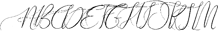 Petunia otf (400) Font UPPERCASE