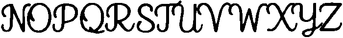 Pevequ ttf (400) Font UPPERCASE