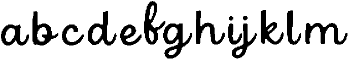 Pevequ ttf (400) Font LOWERCASE
