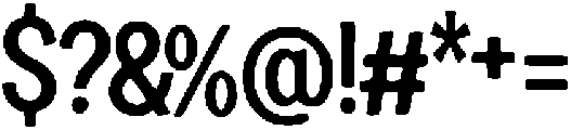 Pexudo ttf (400) Font OTHER CHARS