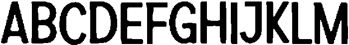 Pexudo ttf (400) Font UPPERCASE