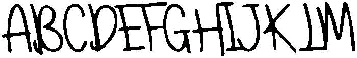 Pezohe ttf (400) Font UPPERCASE