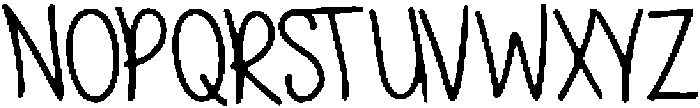Pezohe ttf (400) Font UPPERCASE