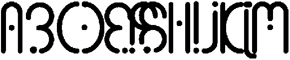 pergamon-Regular otf (400) Font UPPERCASE