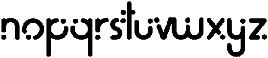 pergamon-Regular otf (400) Font LOWERCASE