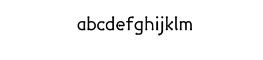 Pentol.otf Font LOWERCASE