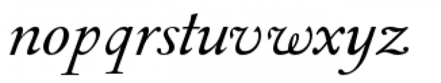 Peleguer Italic Font LOWERCASE