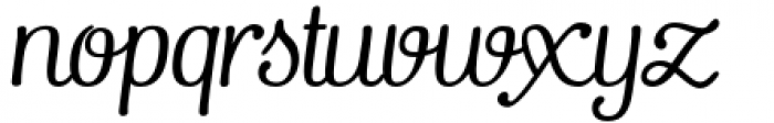 Pepita Script 2 Italic Font LOWERCASE