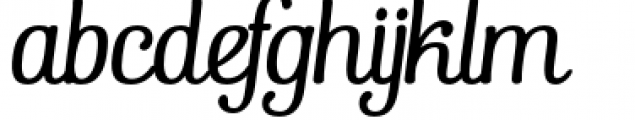 Pepita Script 3 Italic Font LOWERCASE