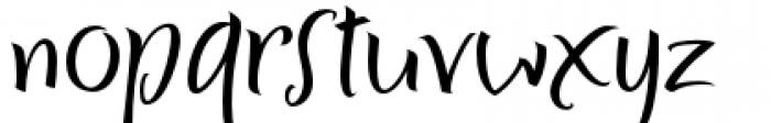 Persimmon Font LOWERCASE