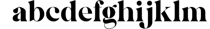 Peach - Modern Chic Serif Font LOWERCASE