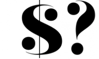 Pearlone - Stylish Stencil Serif Font OTHER CHARS