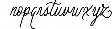 Pen Swan 3 Font LOWERCASE