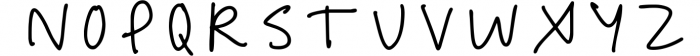 Pencil Latin & Cyrillic Font LOWERCASE