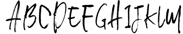 Penrhyme Calligraphy Font 1 Font UPPERCASE