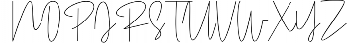 Pentel Signature Font Font UPPERCASE