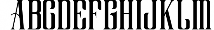Perserk A Vintage Serif typeface 1 Font UPPERCASE
