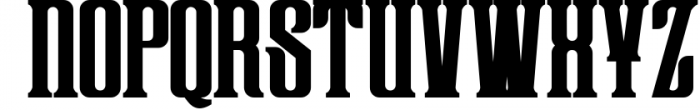 Perserk A Vintage Serif typeface 2 Font UPPERCASE