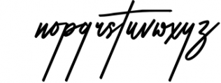 Peter Jhons - Signature Font Font LOWERCASE