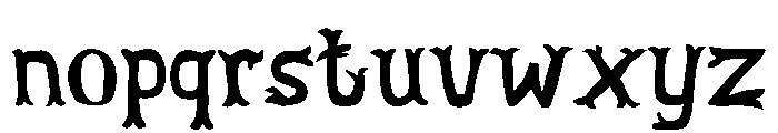 PEMONS Font LOWERCASE