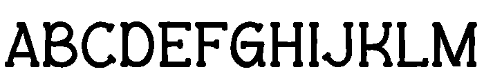 PEPPER Co Font UPPERCASE