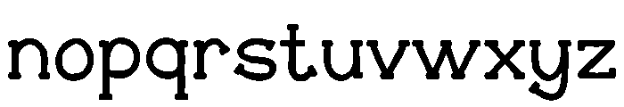 PEPPER Co Font LOWERCASE