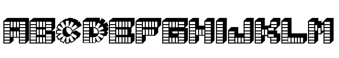 PEZ font Font LOWERCASE