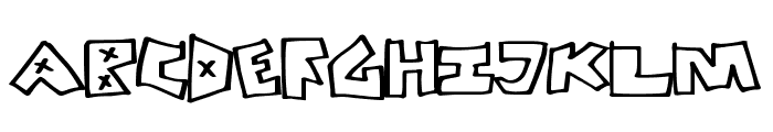 PeaceFight Font LOWERCASE