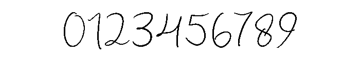 Peach Blue Font OTHER CHARS