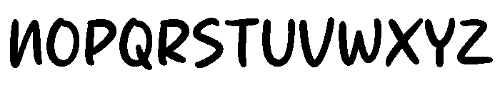 Peak Streak Font UPPERCASE