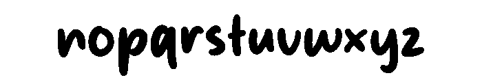 Peak Streak Font LOWERCASE