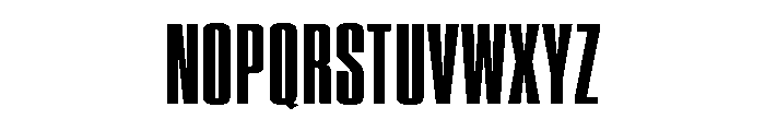 PeakCP Font UPPERCASE