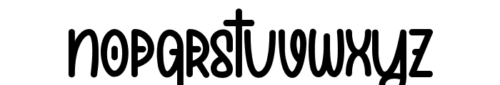 Peanuth Demo Font LOWERCASE