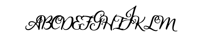 PearTrees Font UPPERCASE